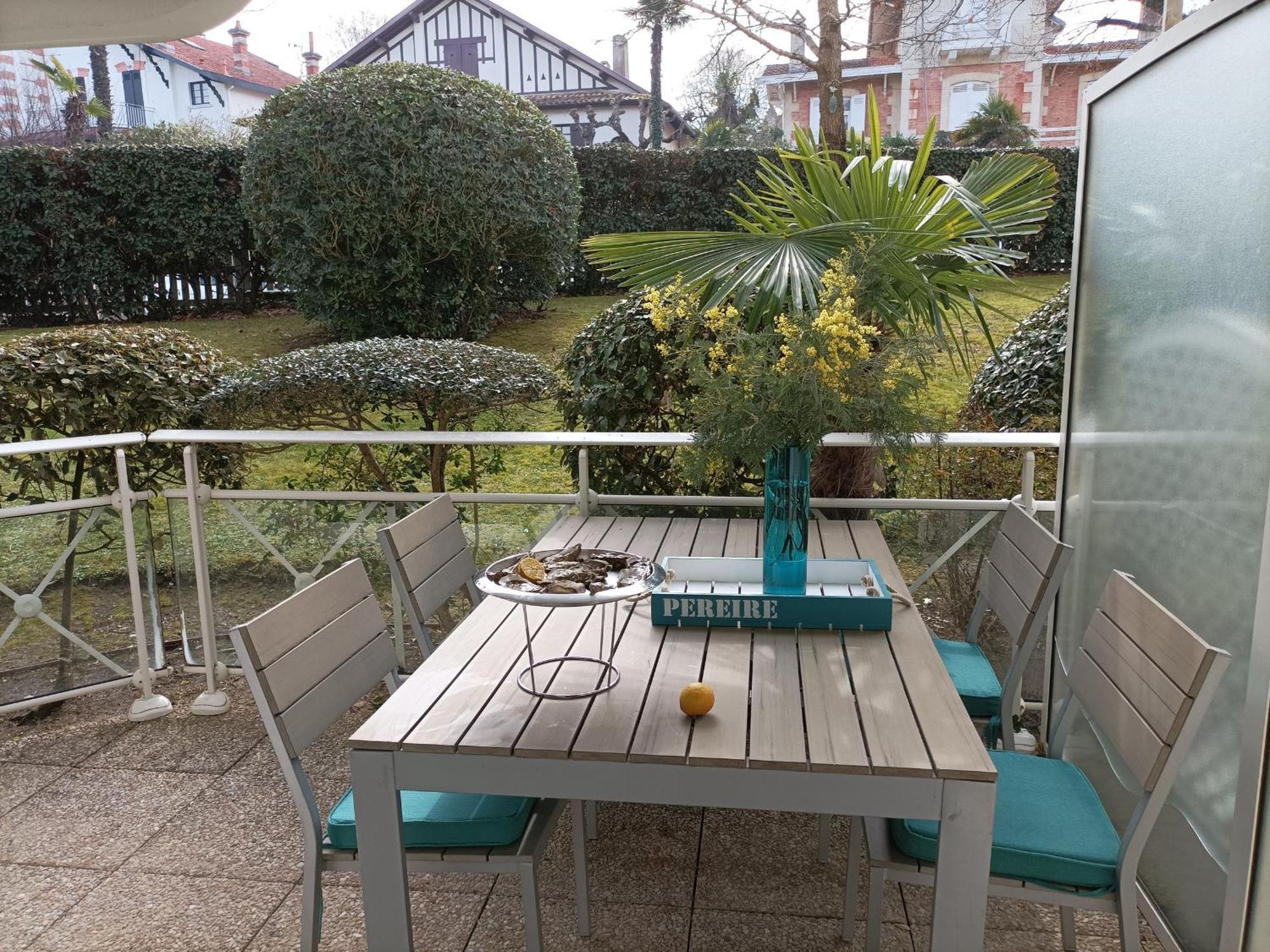 Appartement T2 En Front De Mer A Arcachon, Acces Direct Plage, Parking, Animaux Admis - Fr-1-374-201 מראה חיצוני תמונה